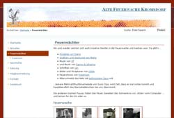 Screenshot http://feuerwache.org