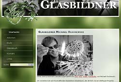 Screenshot http://glasbildner.com