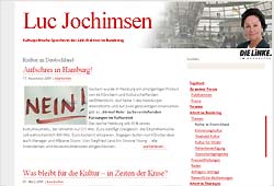 Screenshot http://lukrezia-jochimsen.de